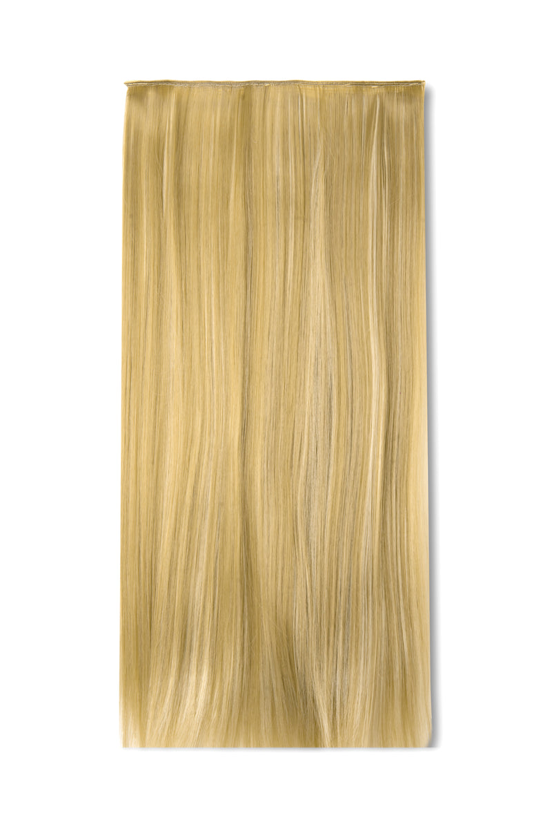 Synthetic Hair Extension 1pc Straight - #24H/613 Very Light Golden Honey Beige Blonde