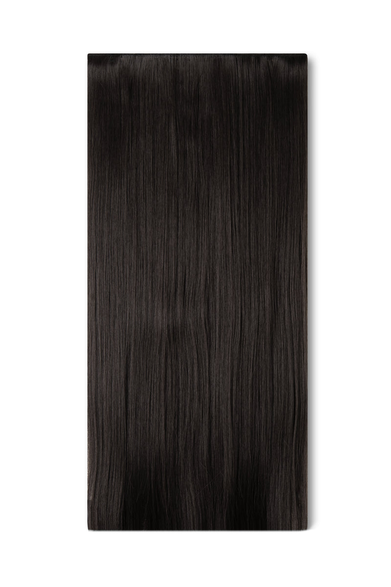 Synthetic Hair Extension 1pc Straight - #2 Off Black