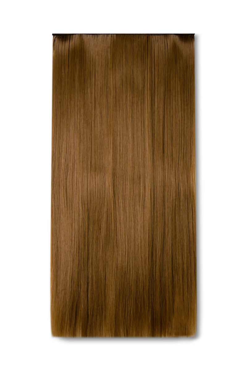 Synthetic Hair Extension 1pc Straight - #6 Light Golden Brown