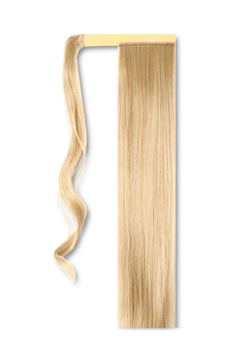 Synthetic Wrap Around Straight Ponytail - #M28/613 Golden Beige Blonde